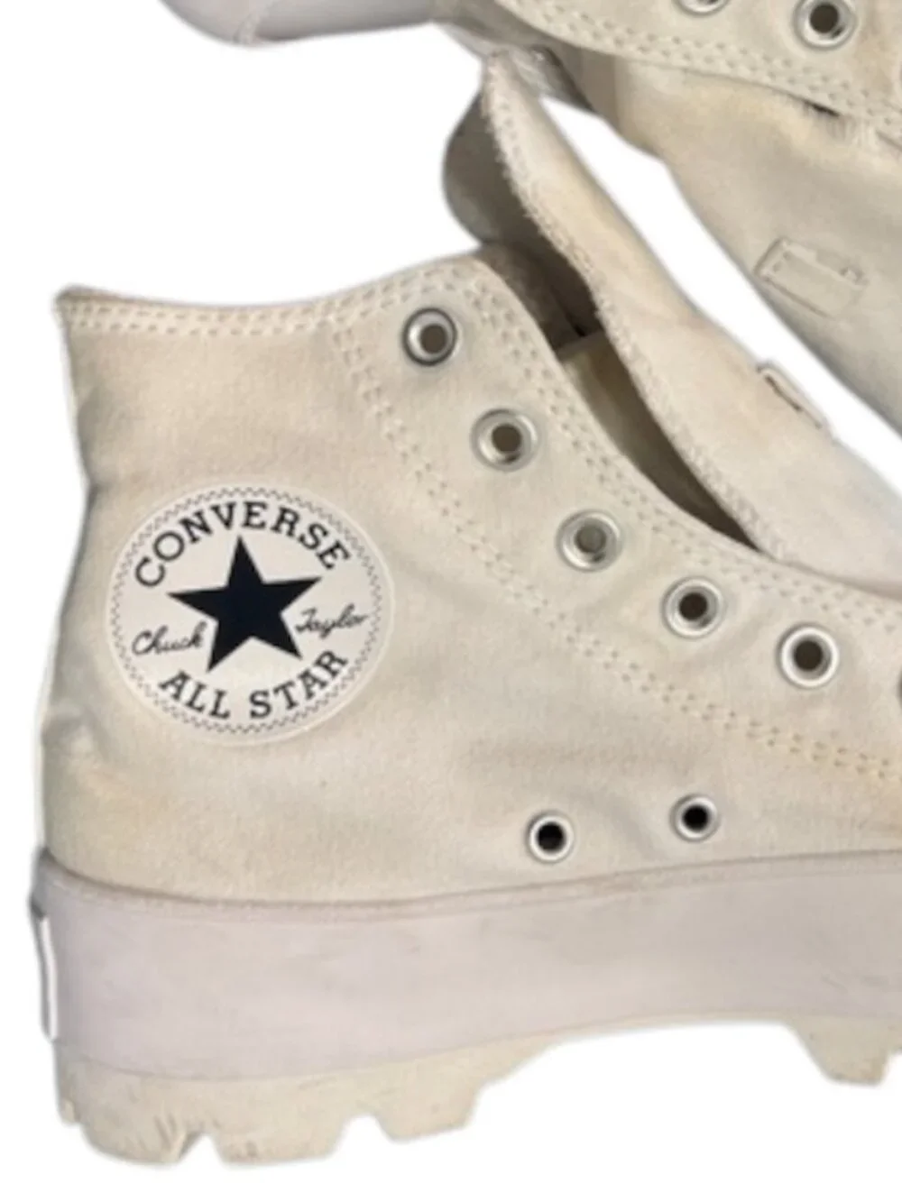 Converse CTAS Lugged Hi Platform Women's Size 7 White 565902C